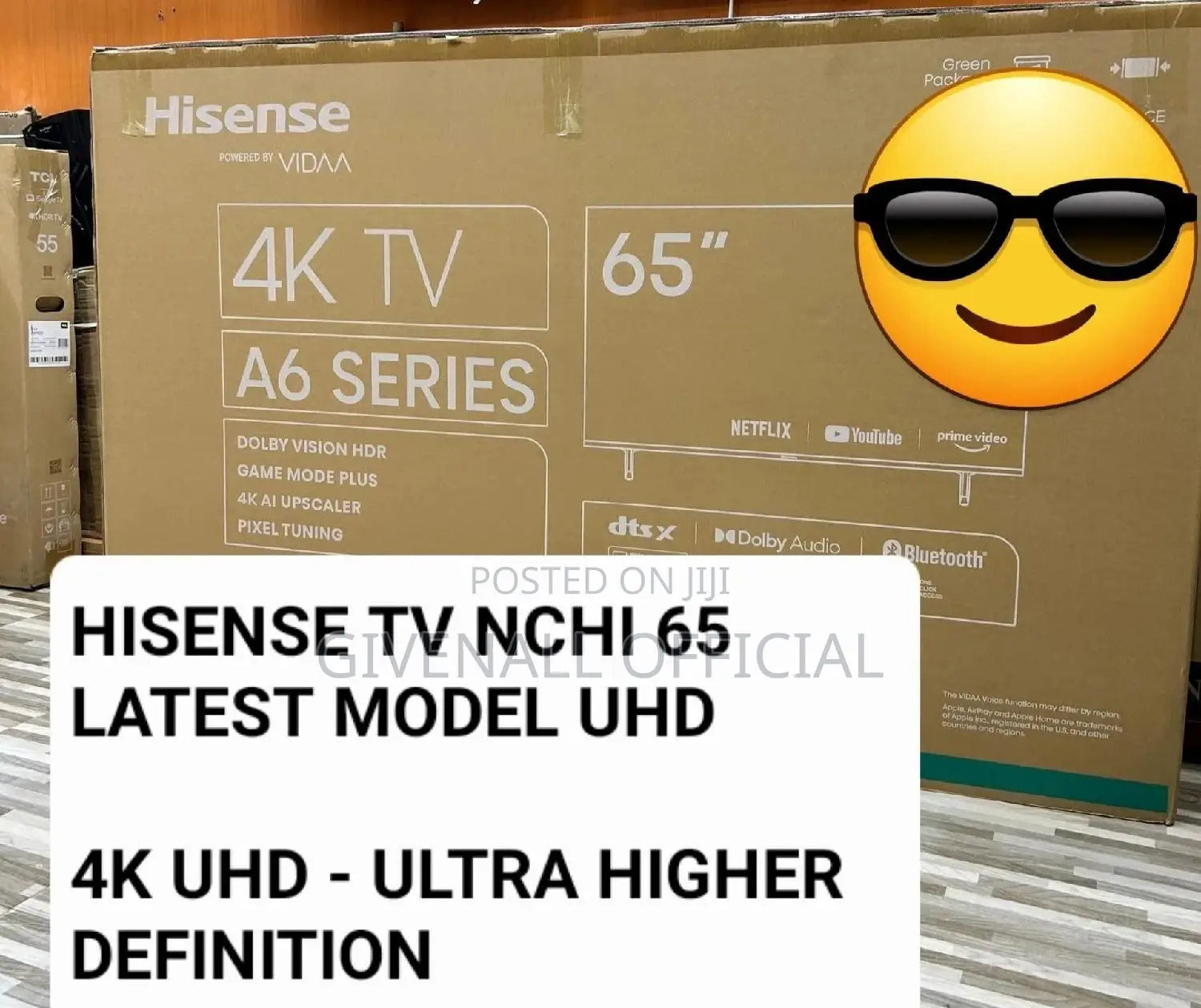Hisense TV Nchi 65 Uhd New Model 2023