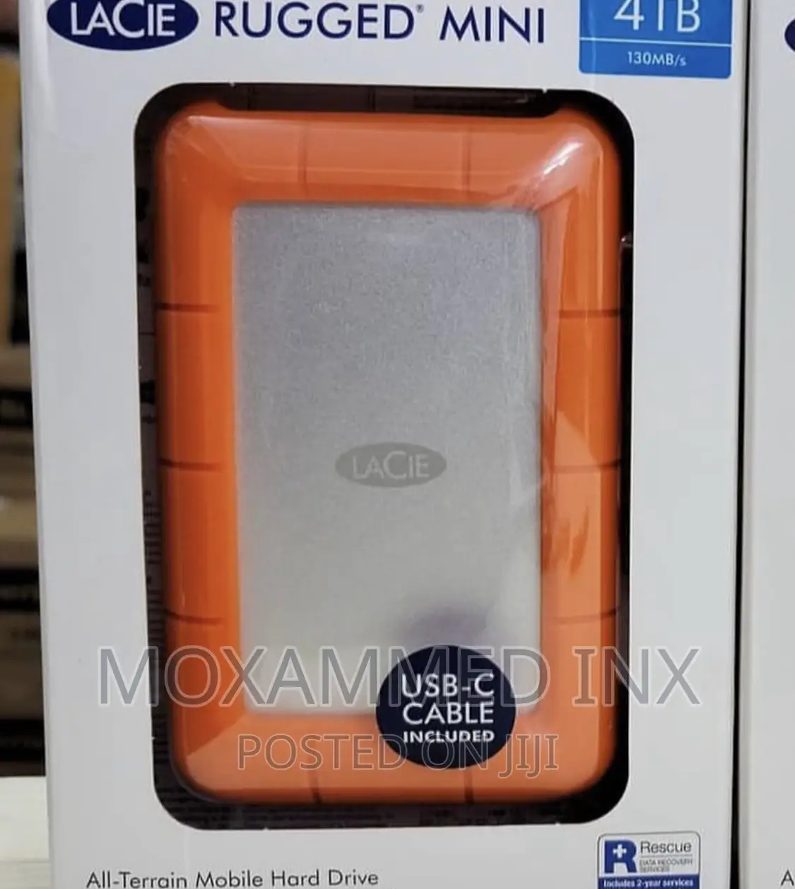 Lacie Rugged Mini 4TB 130mbps