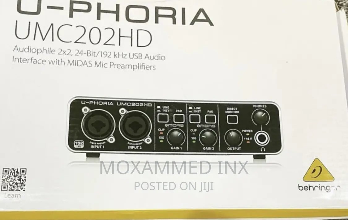 UMC202HD Audio Interface