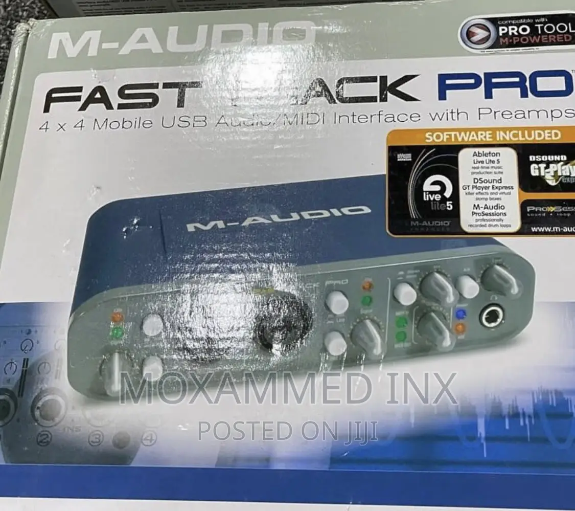 M Audio Fats Track Audio Interface