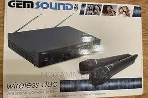 Gem Sound GMW-2 Dual-Channel Wireless Microphone System