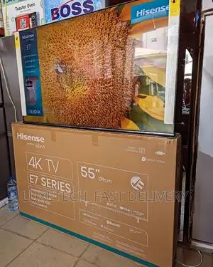 Hisense 55 Inch E7 Qled Smart UHD TV PREMIUM 100% Colour