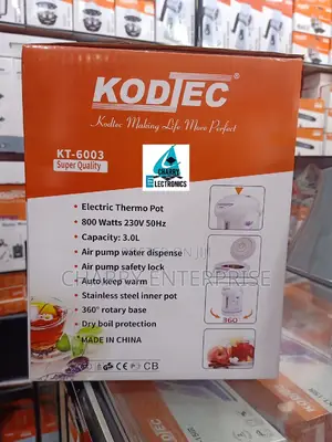 High Quality Electric THERMO POT With Electric Pump/ Tap 3L