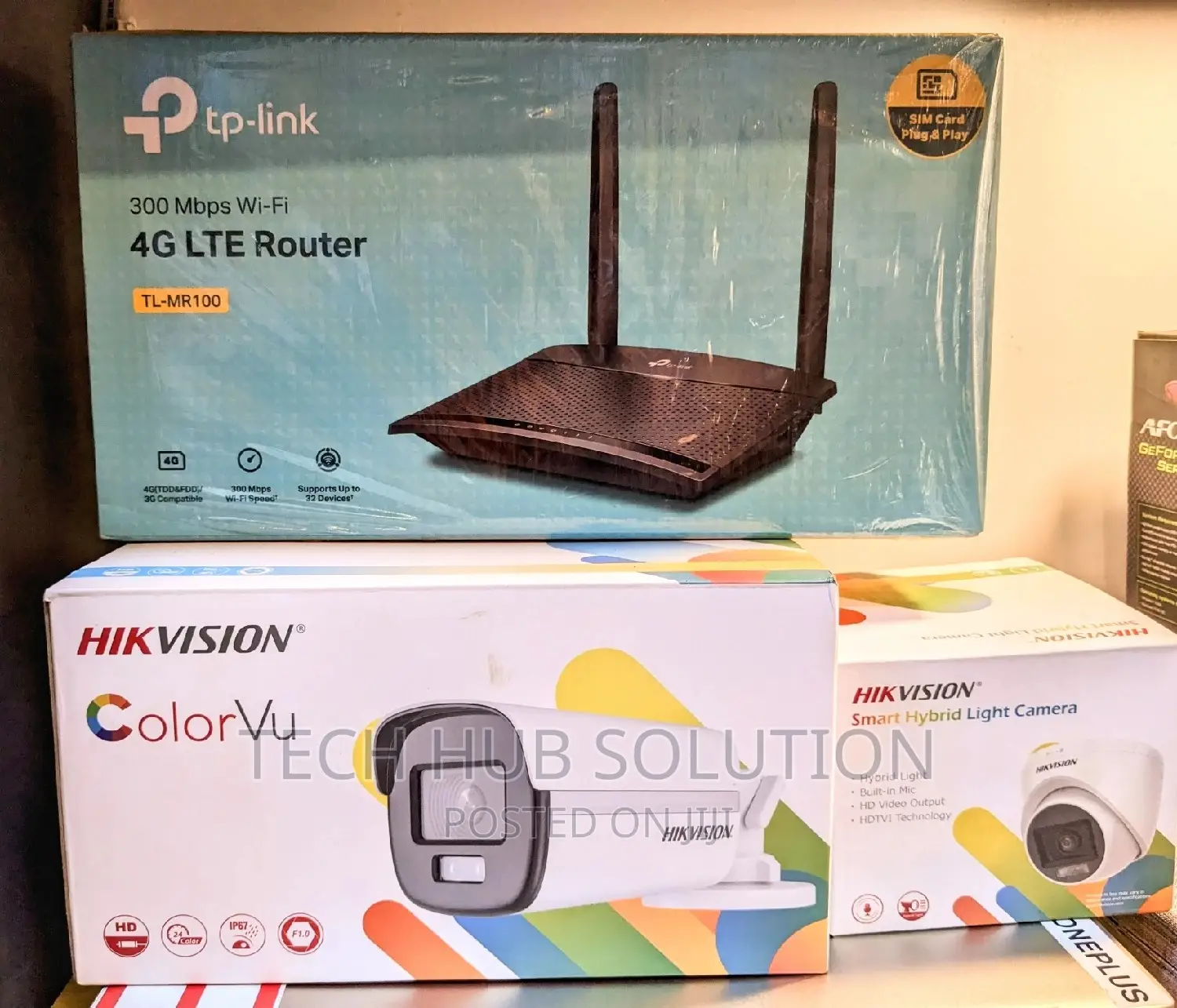 4 Camera+ Router+ Tv+ Free Installation