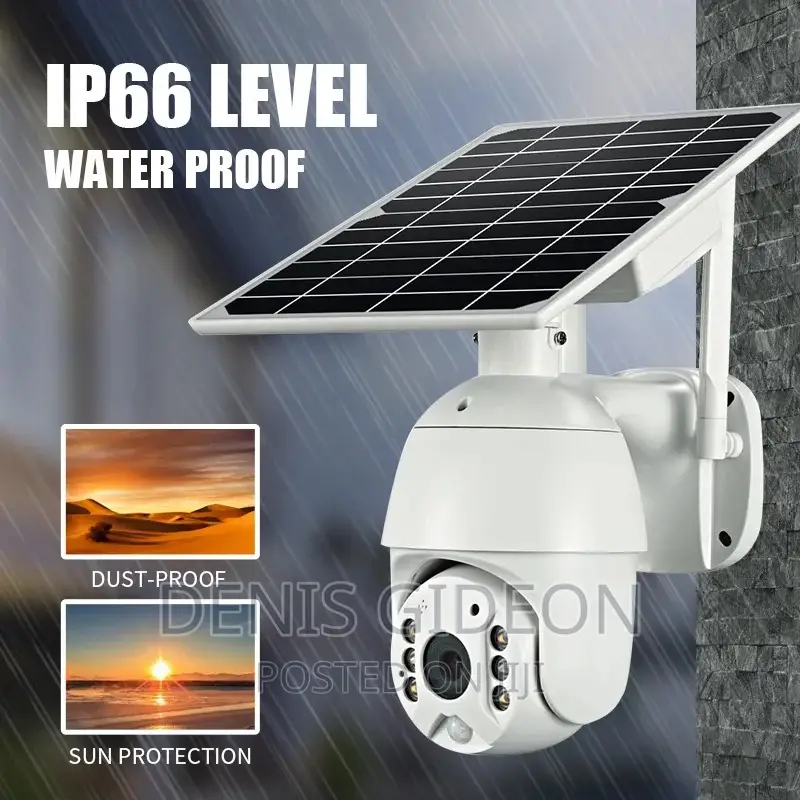 PTZ Solar CCTV Camera