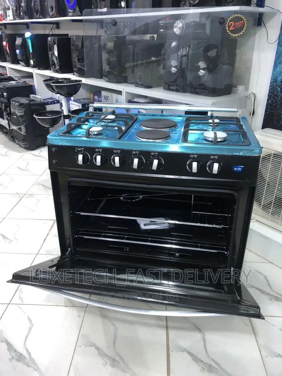 Mr Uk Gas and Electric Cooker 90*60 With Electric Oven