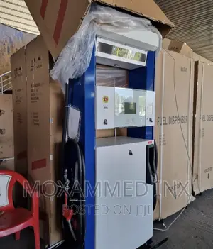 Fuel Dispenser With Two Nozzels