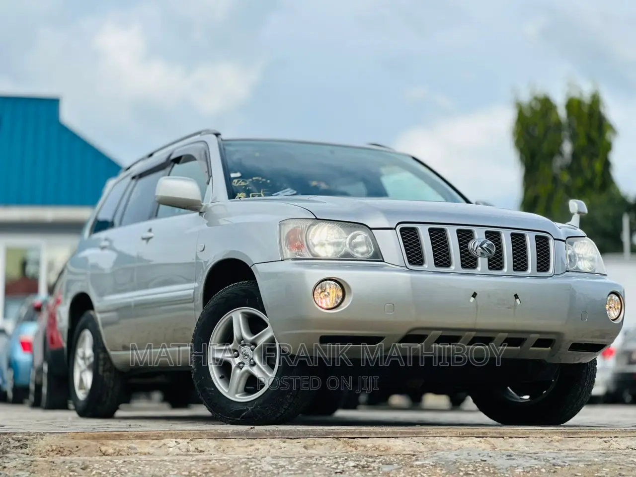 Toyota Kluger 2002 Silver