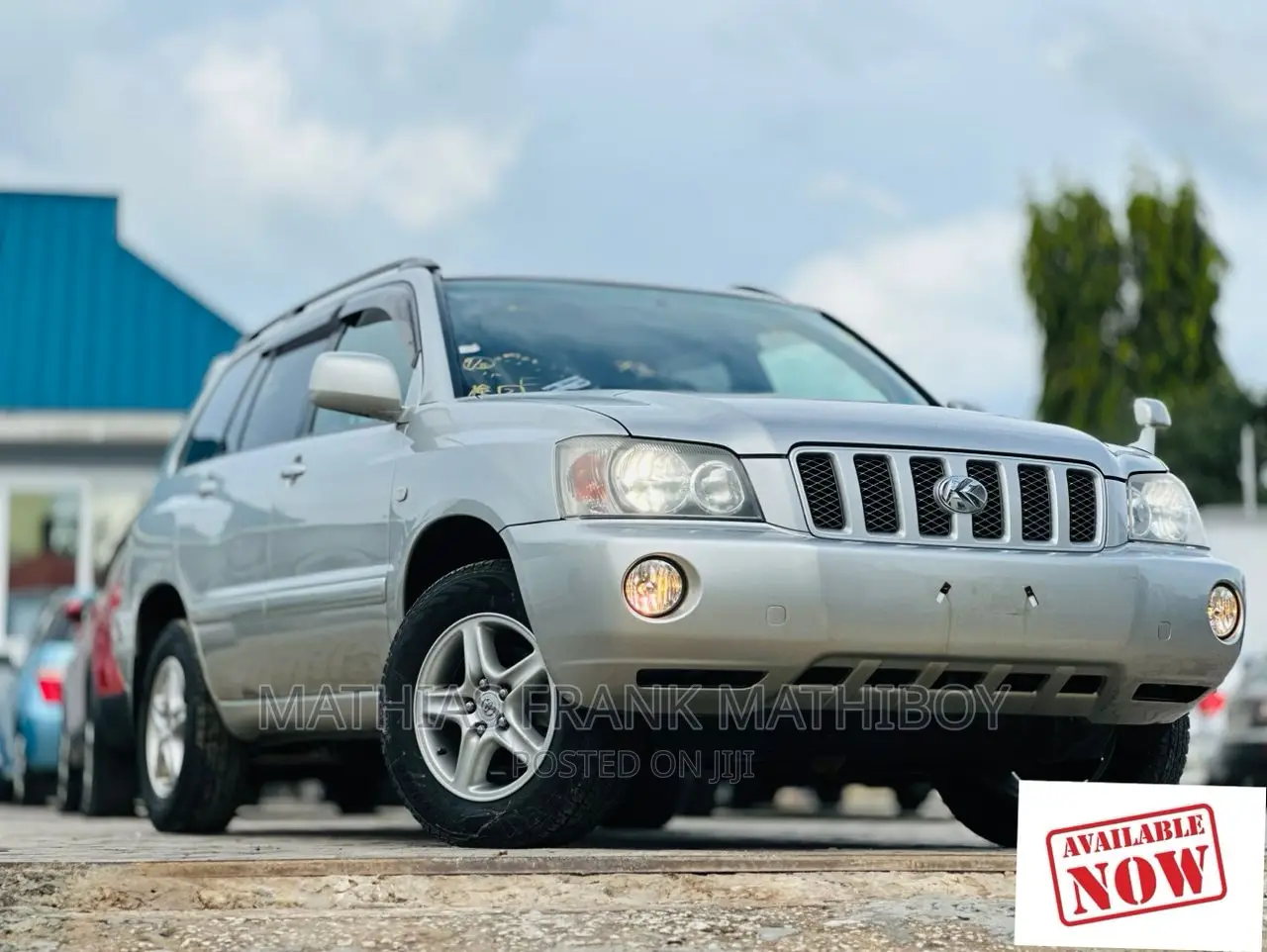 Toyota Kluger 2002 Silver