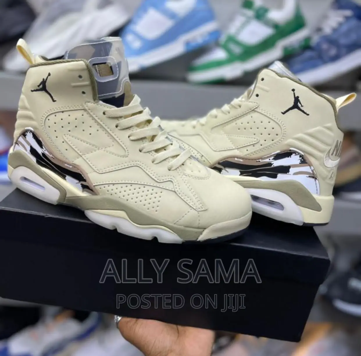 Jordan Khaki Sneakers
