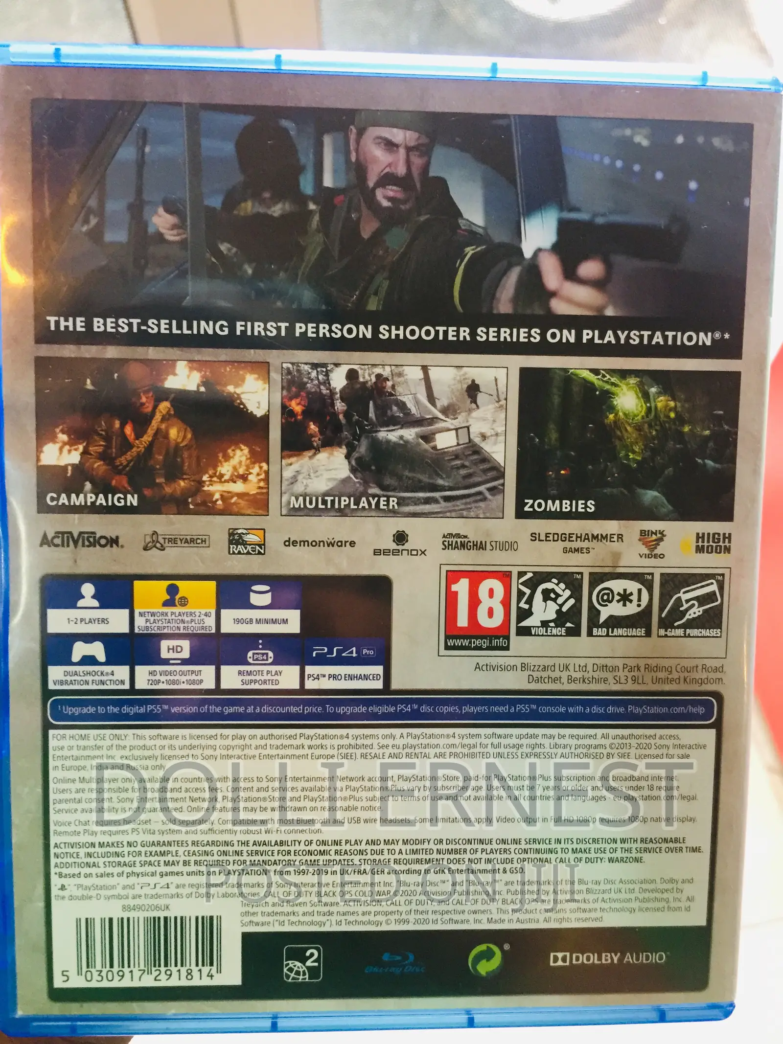 Call of Duty Cold War Ps4