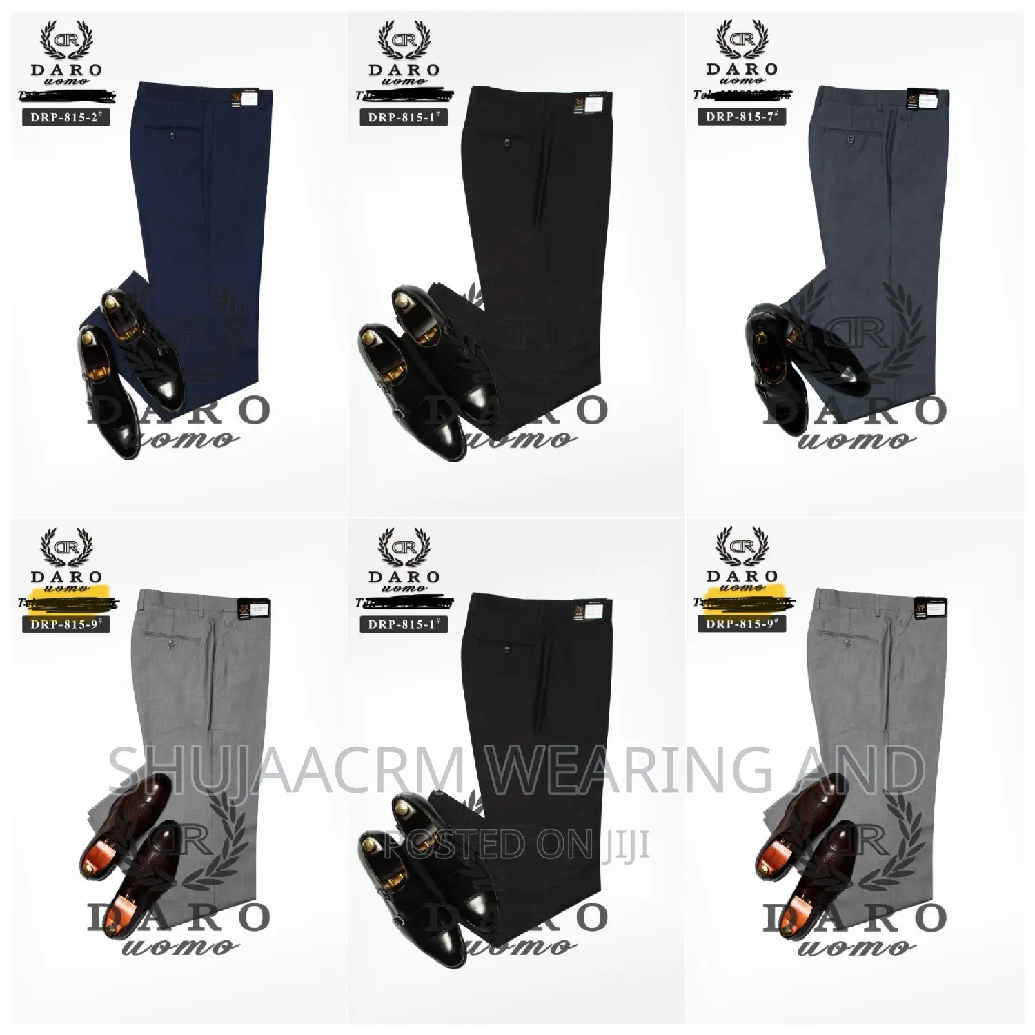 Daro Official Trouser| Suruali Za Vitambaa