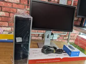 New Desktop Computer HP 4GB Intel Core 2 Duo HDD+SSD 500GB