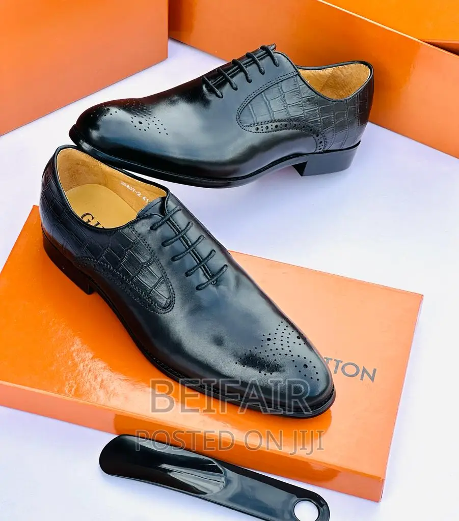 Viatu Vya Kiume Vya Ngozi | Men's Leather Shoes