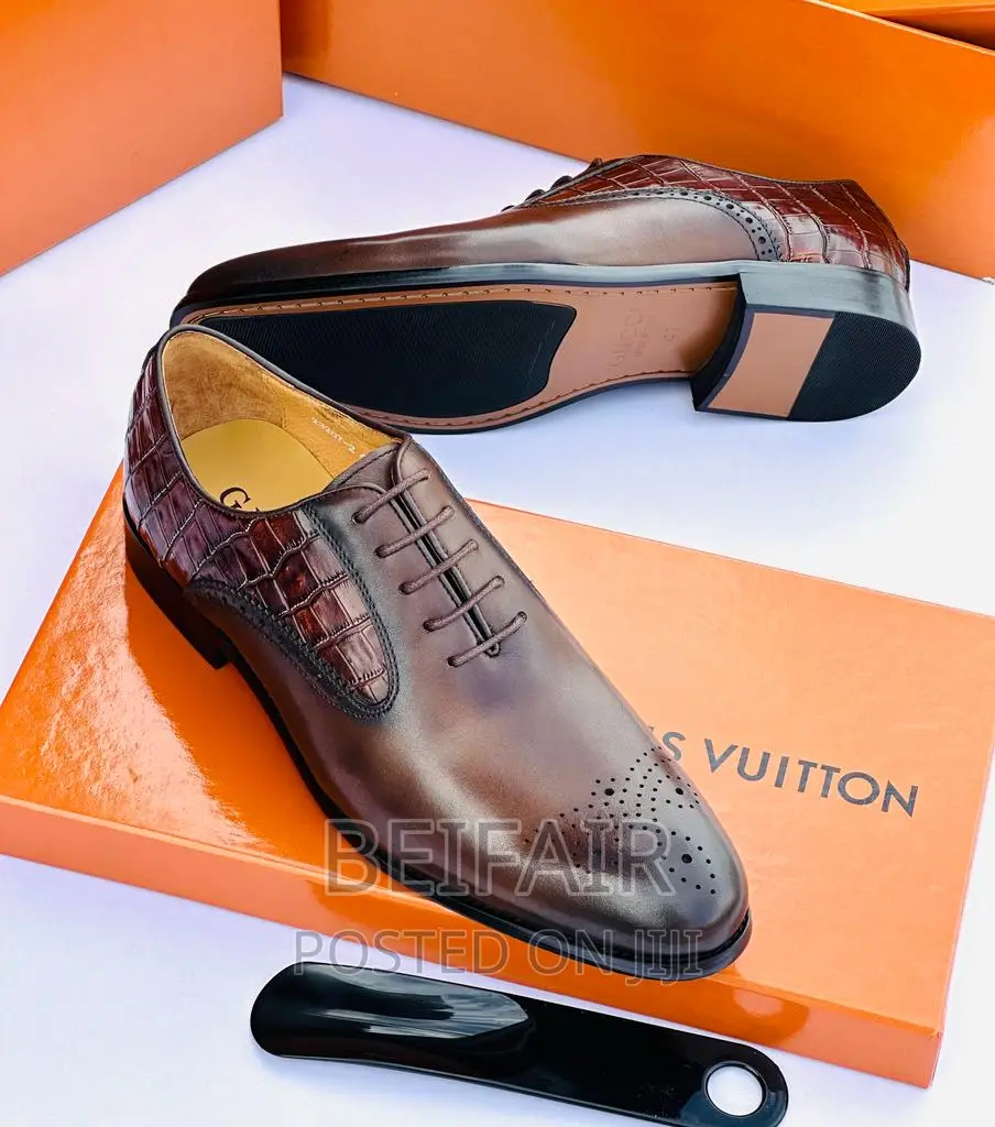 Viatu Vya Kiume Vya Ngozi | Men's Leather Shoes