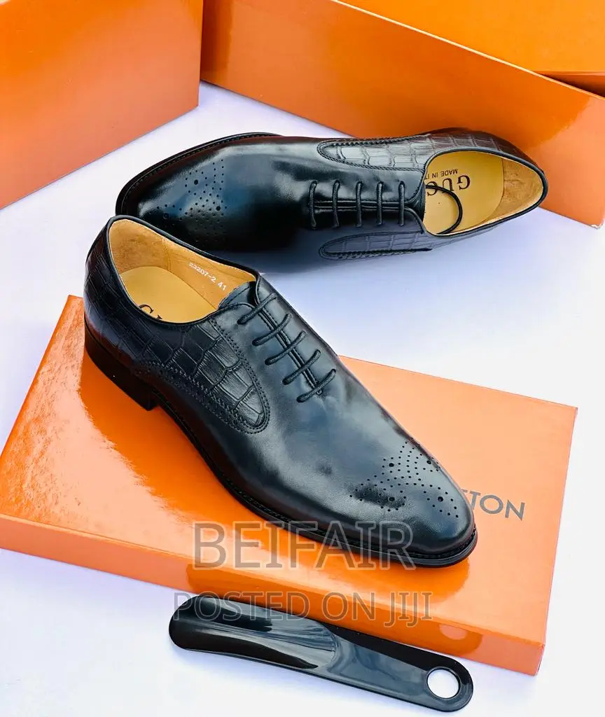 Viatu Vya Kiume Vya Ngozi | Men's Leather Shoes