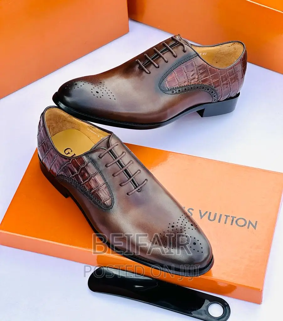 Viatu Vya Kiume Vya Ngozi | Men's Leather Shoes