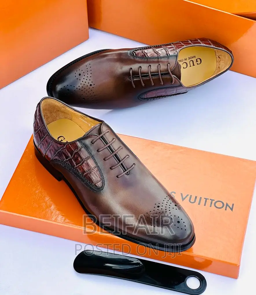 Viatu Vya Kiume Vya Ngozi | Men's Leather Shoes