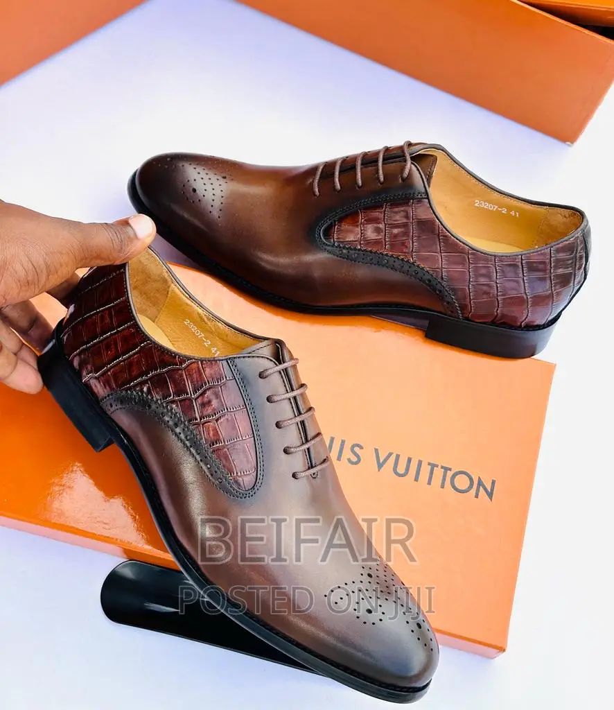 Viatu Vya Kiume Vya Ngozi | Men's Leather Shoes