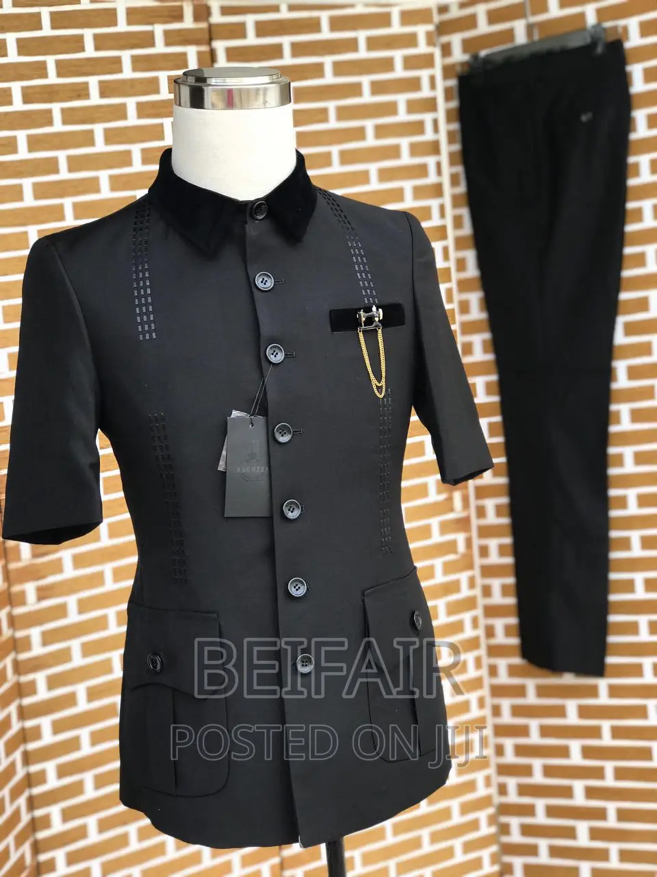 Kaunda Suti Za Kiume | Men's Kaunda Suits | Short Sleeves