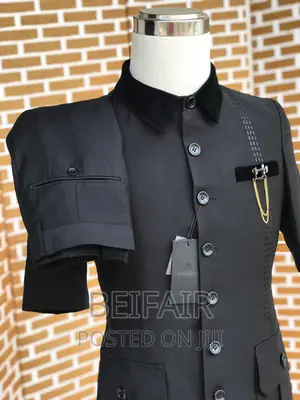 Kaunda Suti Za Kiume | Men's Kaunda Suits | Short Sleeves