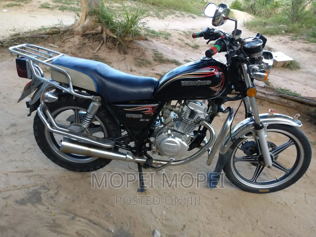 Haojue HJ125-18 2022 Black
