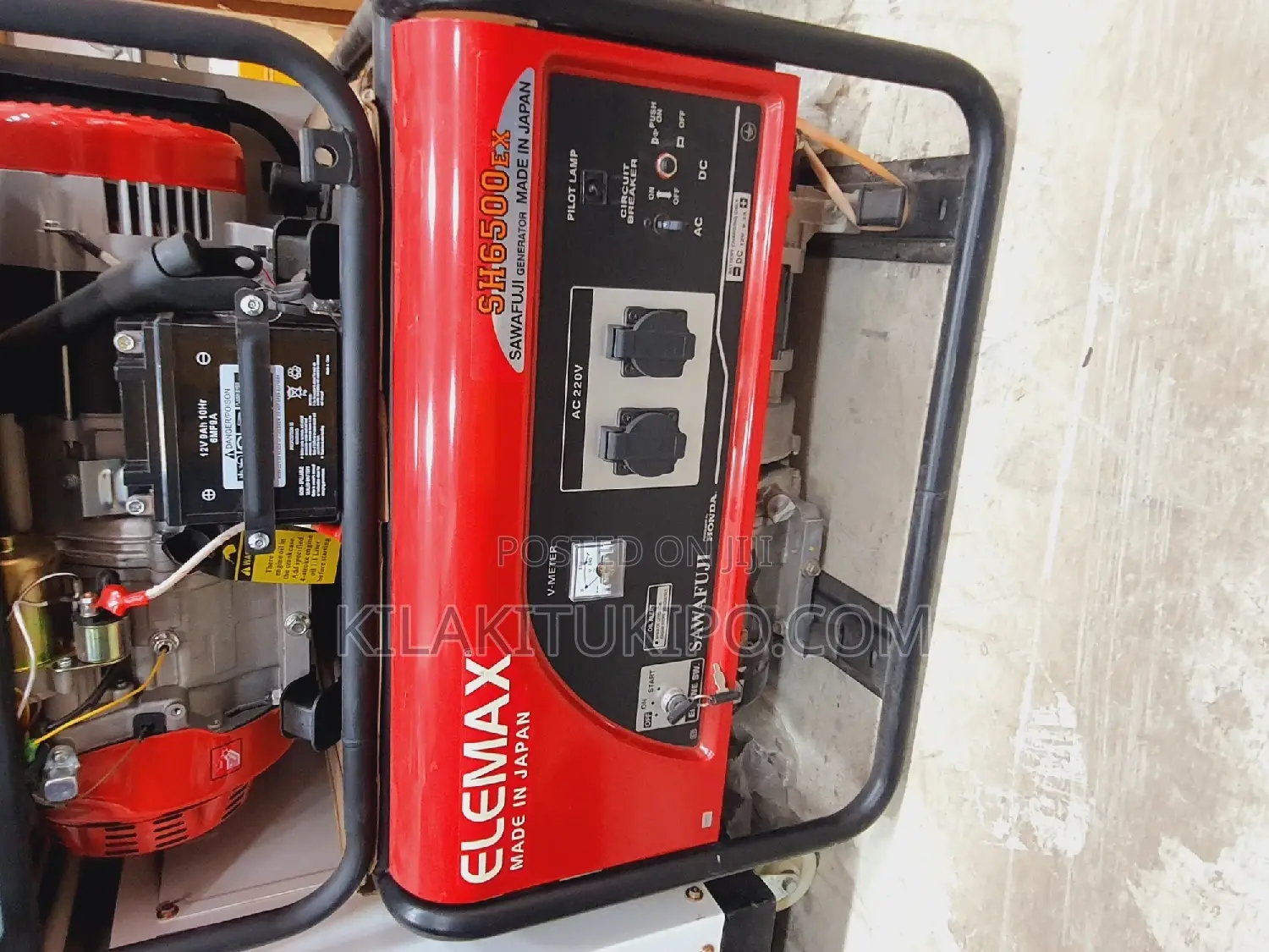 Honda Generator Sh6500ex 6.5kva Made in Japan