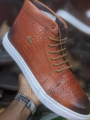 Lacoste Boots Pure Leather Brown