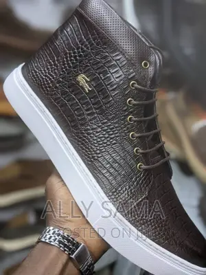 Lacoste Pure Leather Coffee