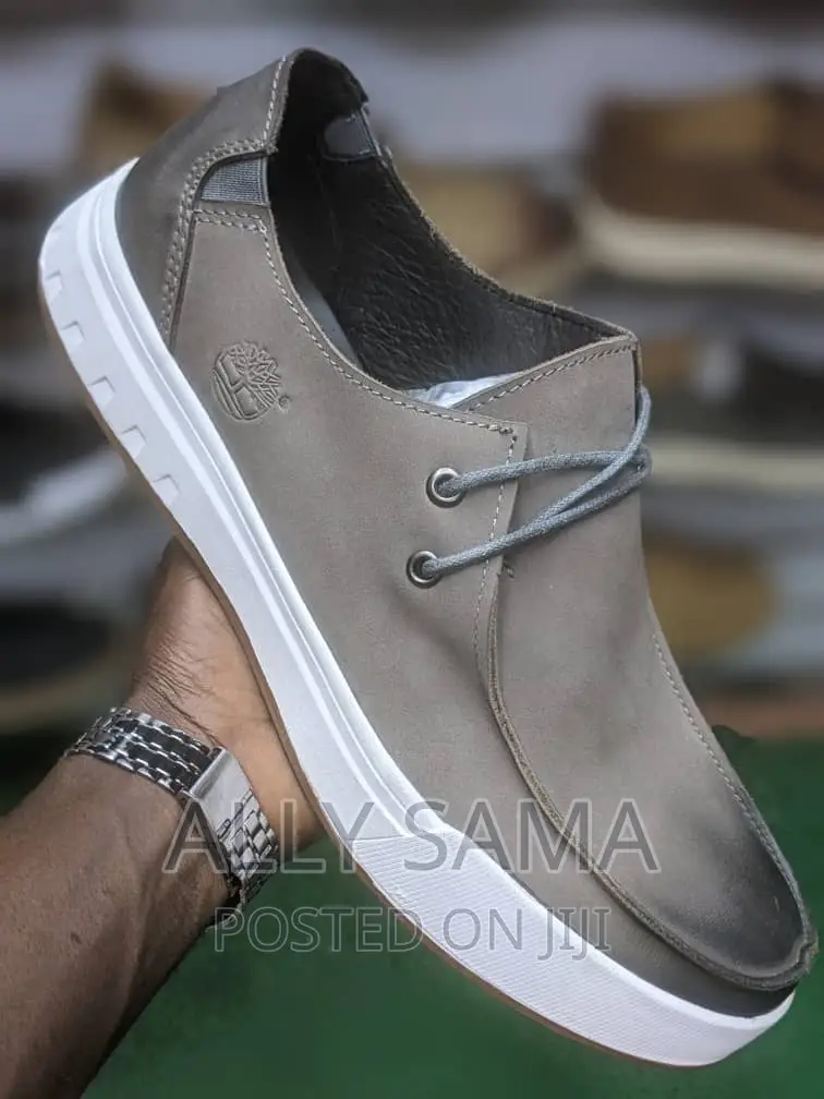 Timberland Shoes Pure Leather Grau