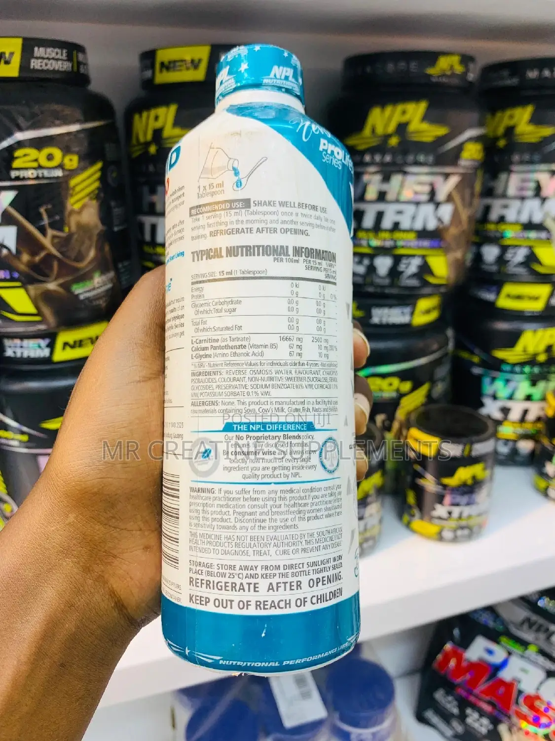 L Carnitine Liquid