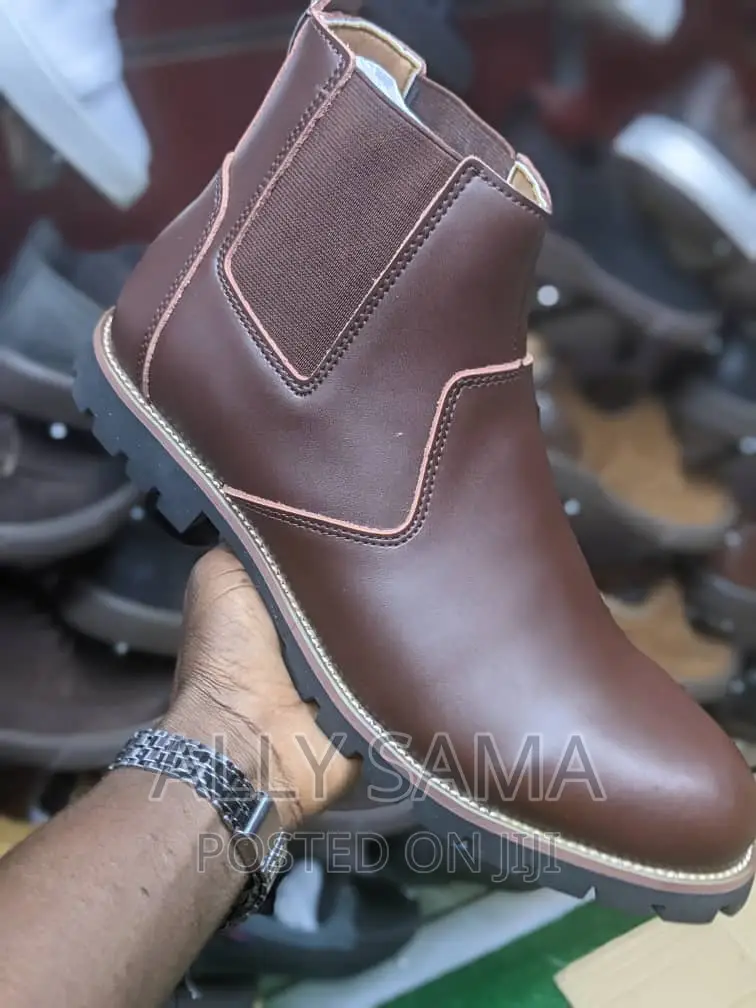 Timberland Boots Pure Leather Coffee