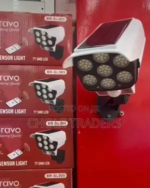Solar Sensor Security Light
