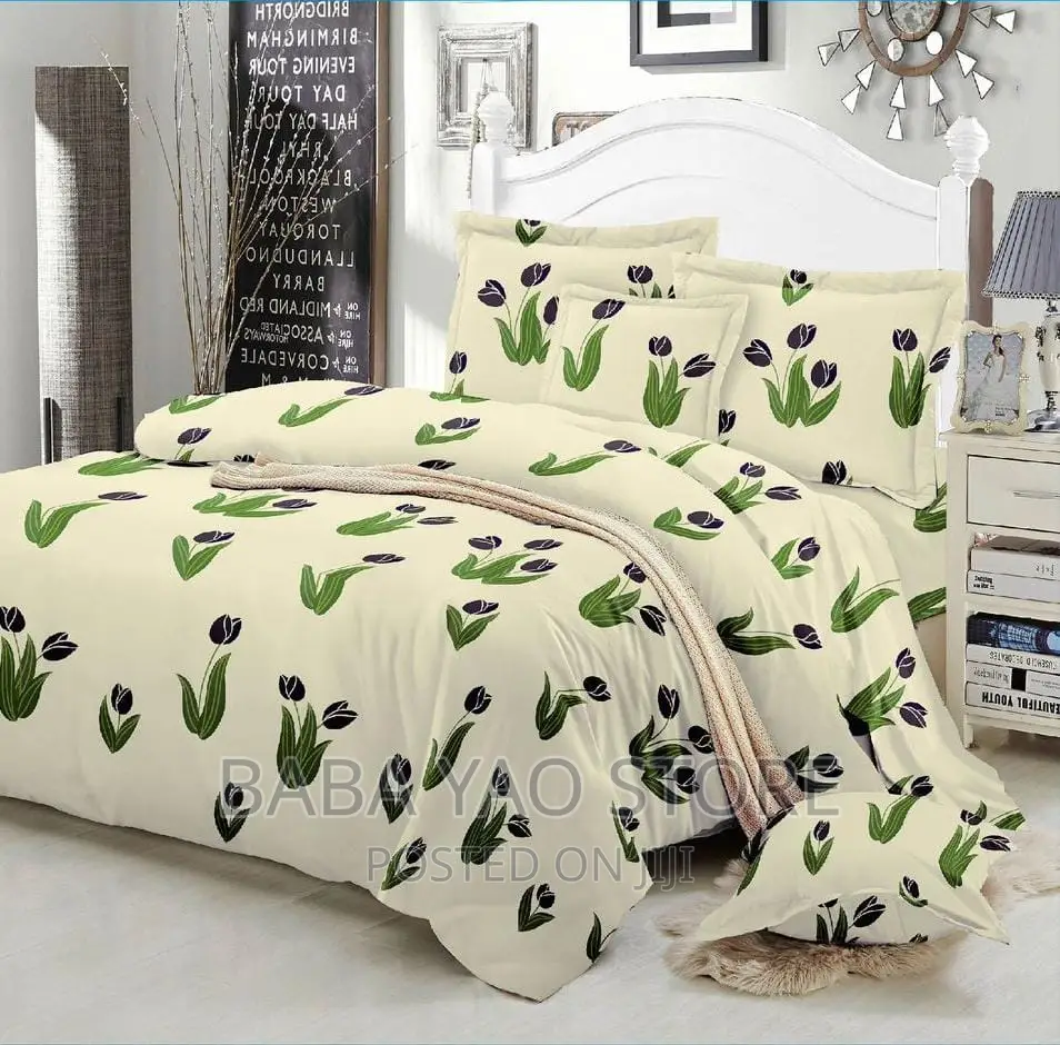 2bedsheets 4pillow Case (Ft 7*8)