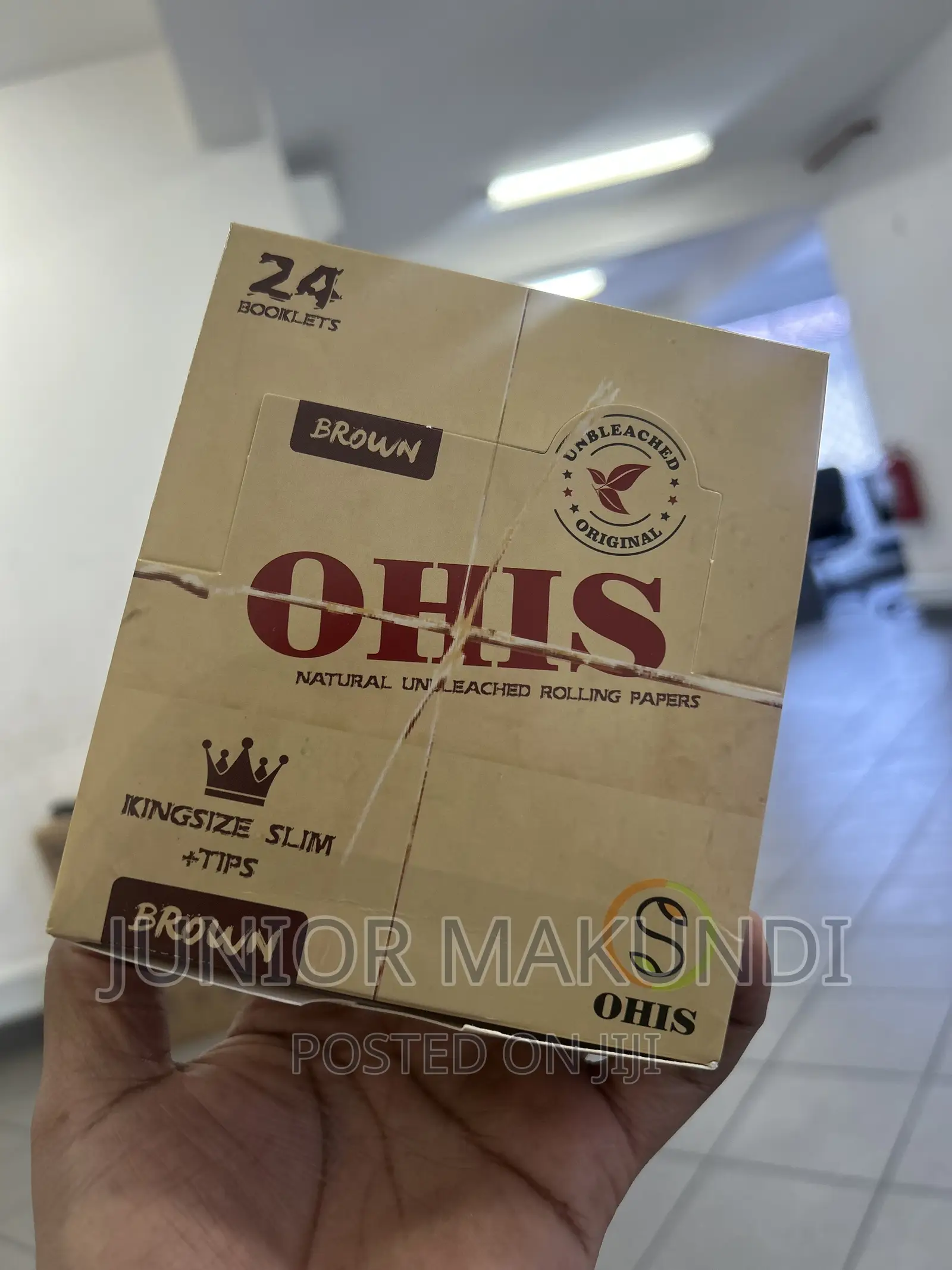 King Size Brown Paper