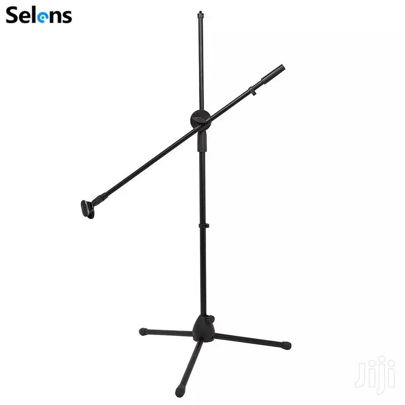Professional Swing Boom Floor Metal Stand Microphone Holder