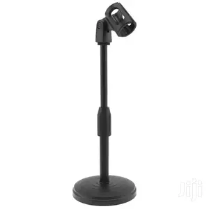 Portable Desktop Lifting Plastic Weight Disc Microphon Stand