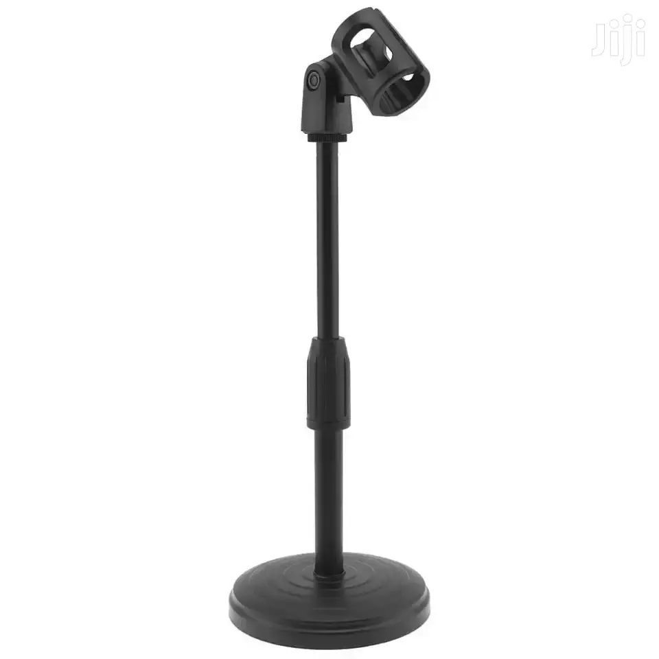Portable Desktop Lifting Plastic Weight Disc Microphon Stand