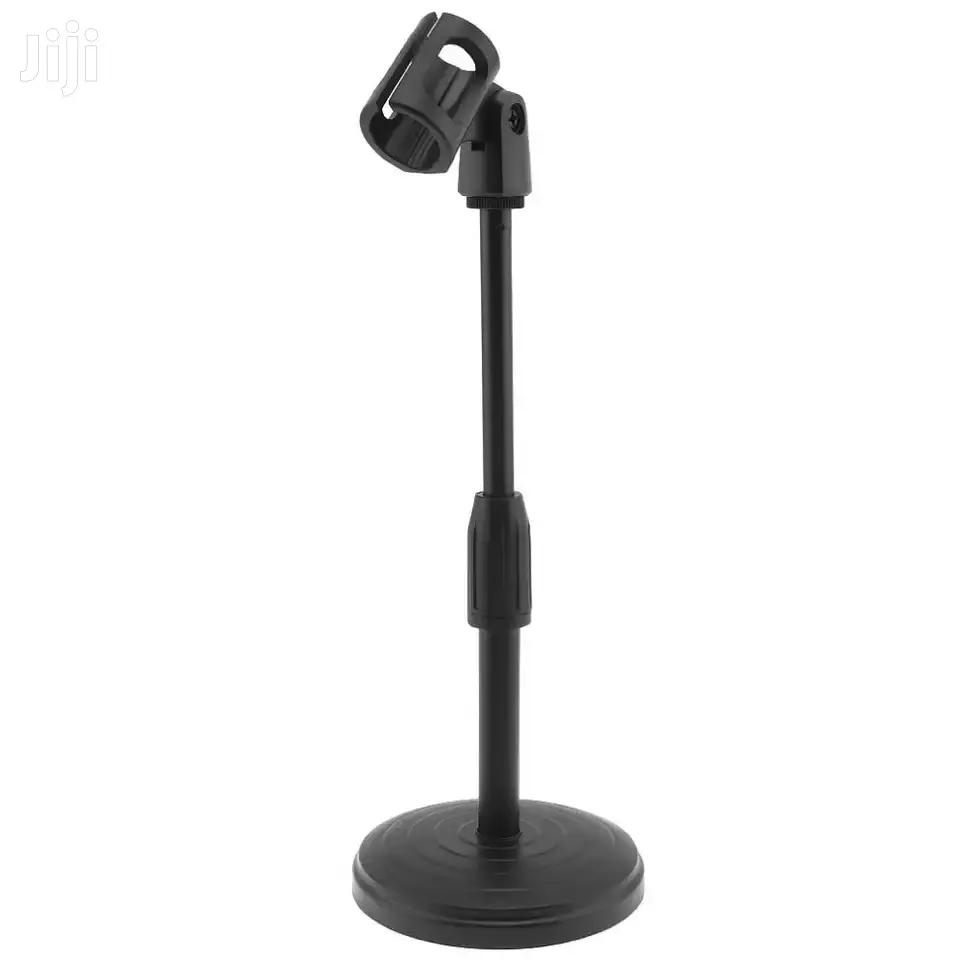 Portable Desktop Lifting Plastic Weight Disc Microphon Stand