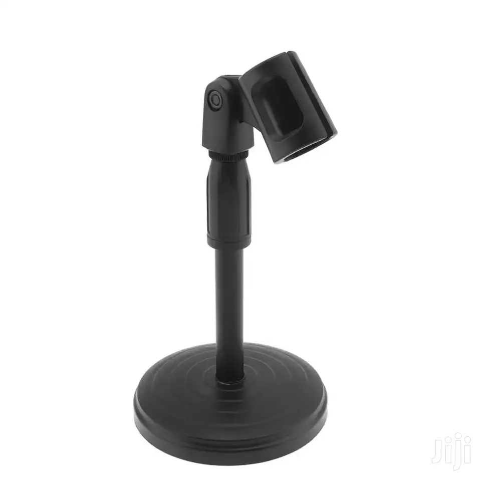 Portable Desktop Lifting Plastic Weight Disc Microphon Stand