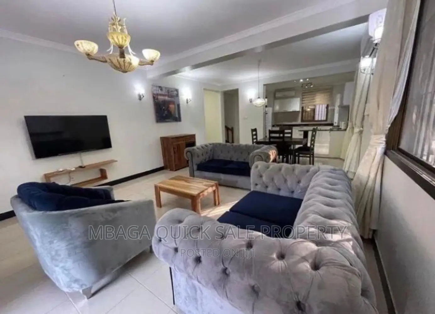 Furnished 3bdrm Apartment in Masaki for rent