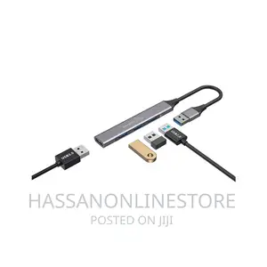 Porodo Blue 4 In1 USB-A Hub