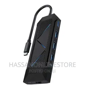 Porodo Gaming 9 in 1 USB-C Hub Gamers Edition
