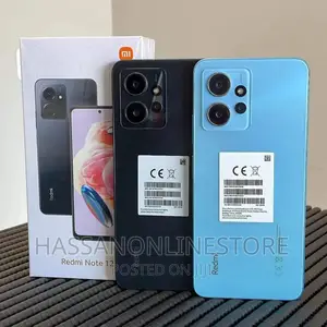 New Xiaomi Redmi Note 12 128 GB Black