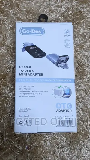 USB 3.0 Lightining to USB-C Adapter
