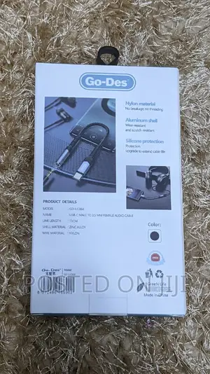 USB-C Male to 3.5mm Female Adapter