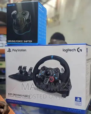 Logitech 29 Racing Wheel Complete With Shifter