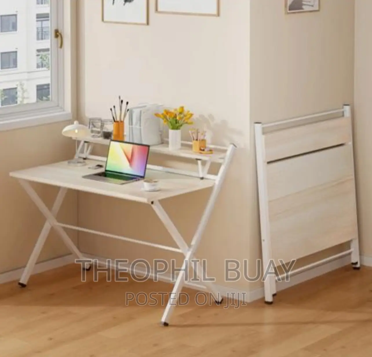 Foldable Laptop Table Amazing White
