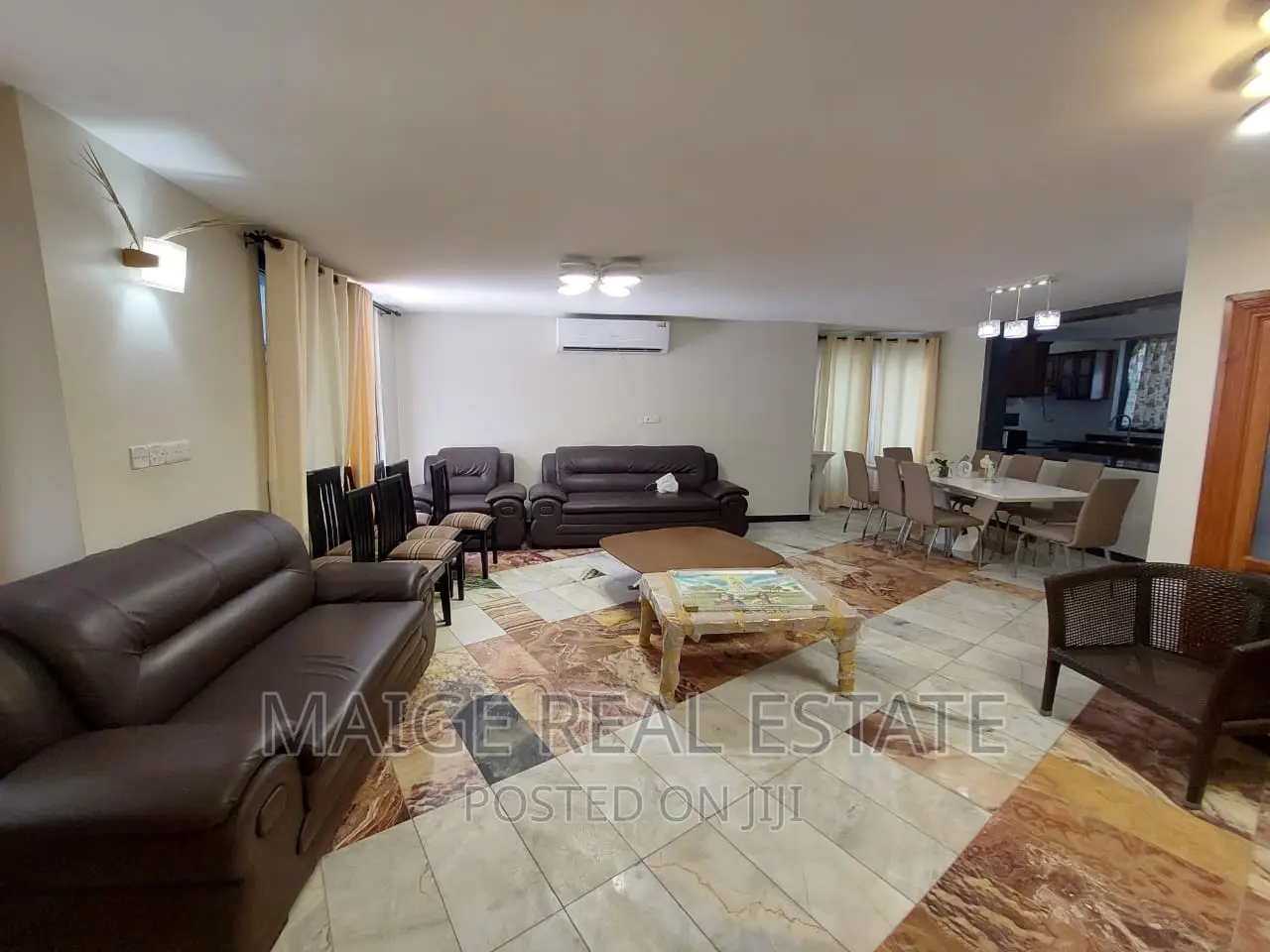 Furnished 4bdrm Duplex in Masaki for rent
