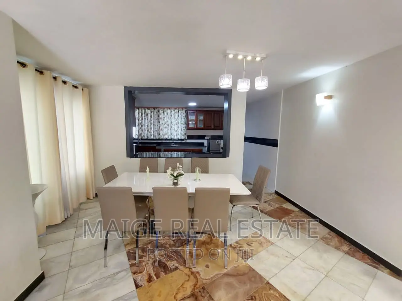 Furnished 4bdrm Duplex in Masaki for rent